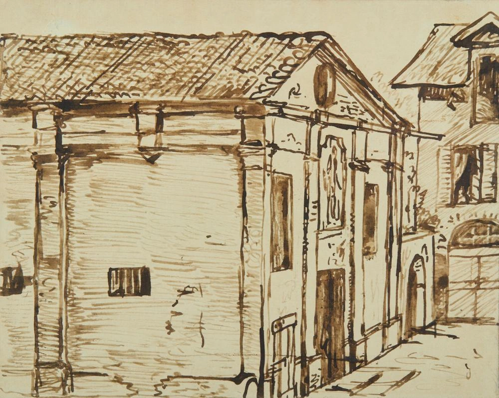 Fronte della chiesa
